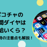 ポコチャの時間ダイヤは時給いくら？もらう時の注意点も解説！